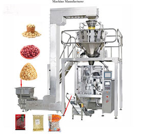 Multi Heads Weigher Automatic Vertical FFS Sugar Rice Peanut Granular Packing Production Line Packaging Machine Manufact supplier