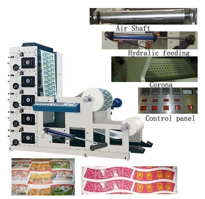 RY-600/850 Paper Cup Label Flexo Printing Machine supplier