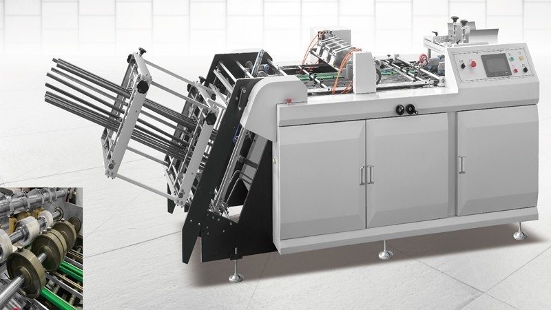 Single Servo Paper Box Forming Machine supplier